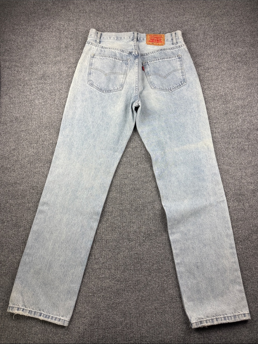 Japanese Levi's 501 Light Blue Jeans, Size 30x32 - Picture 4 of 14